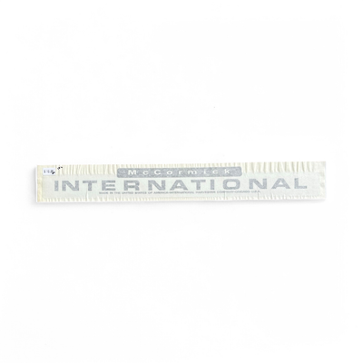 McCormick International Decal 17 5/8 Long