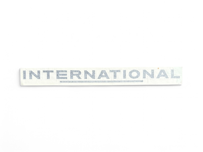 International Decal Black 26&quot; Long X  2&#39;