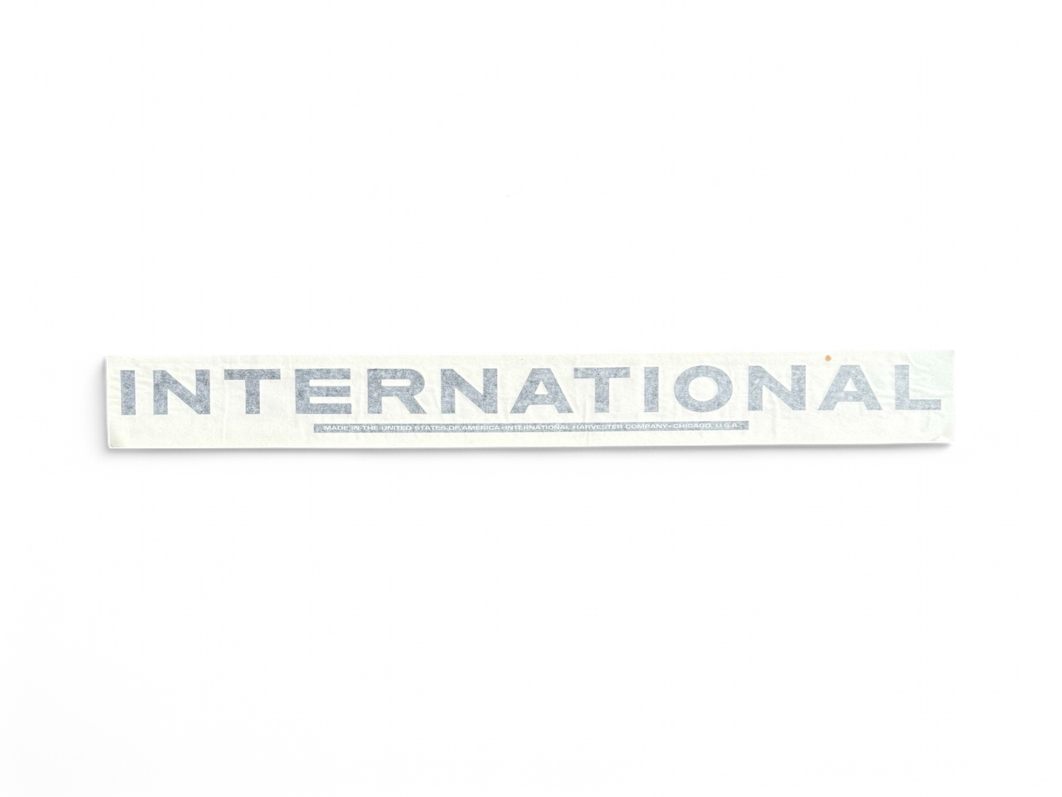 International Decal Black 26&quot; Long X  2&#39;