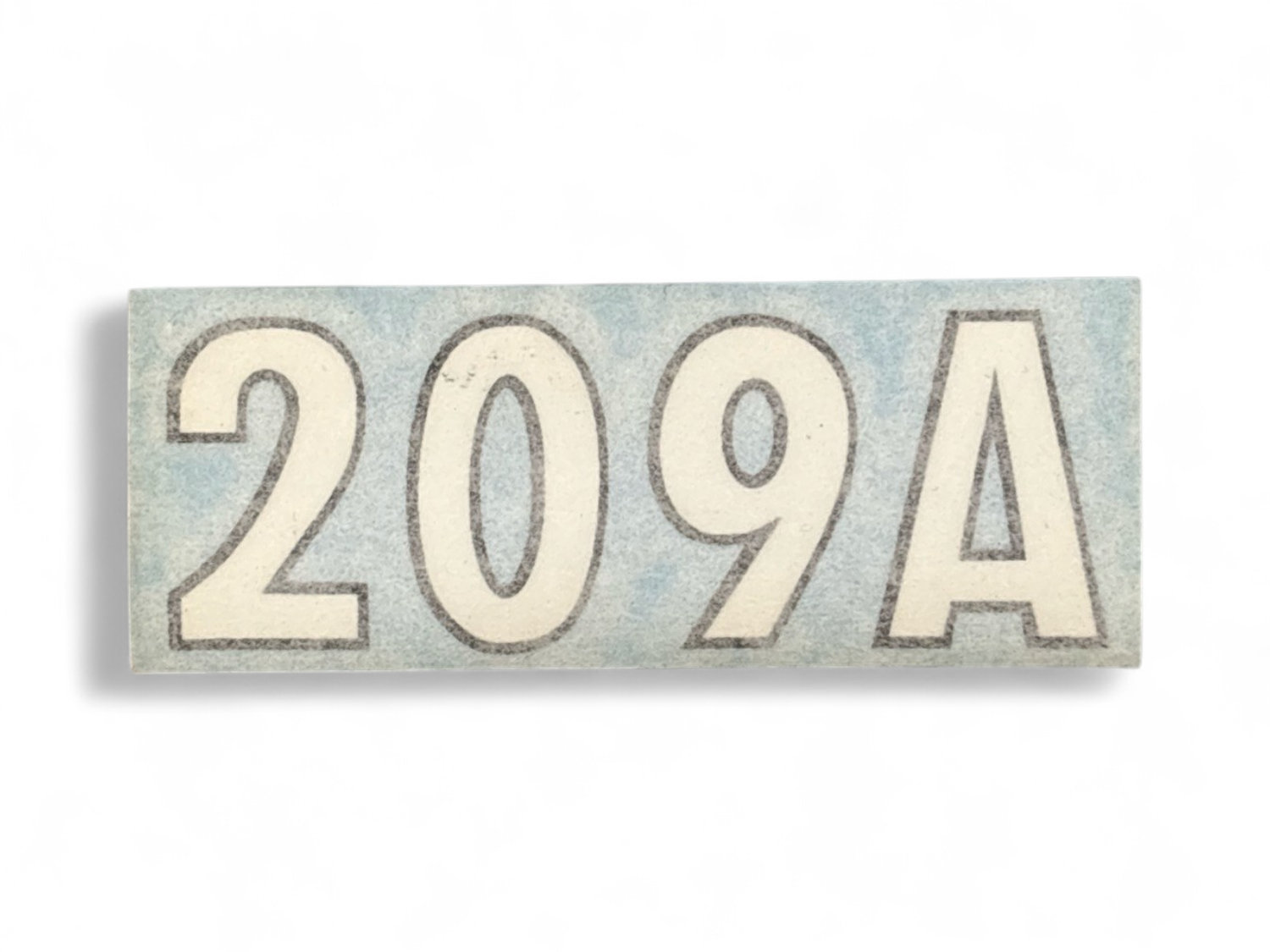 209A Plow Decal Small