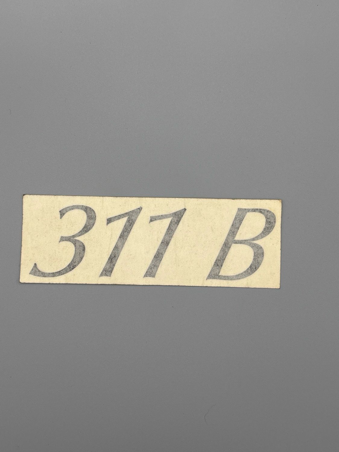 Decal 311 B