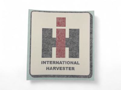 IH Logo 5 1/2 x 6-5 1/2&quot; x 6&quot; tall with Shadow