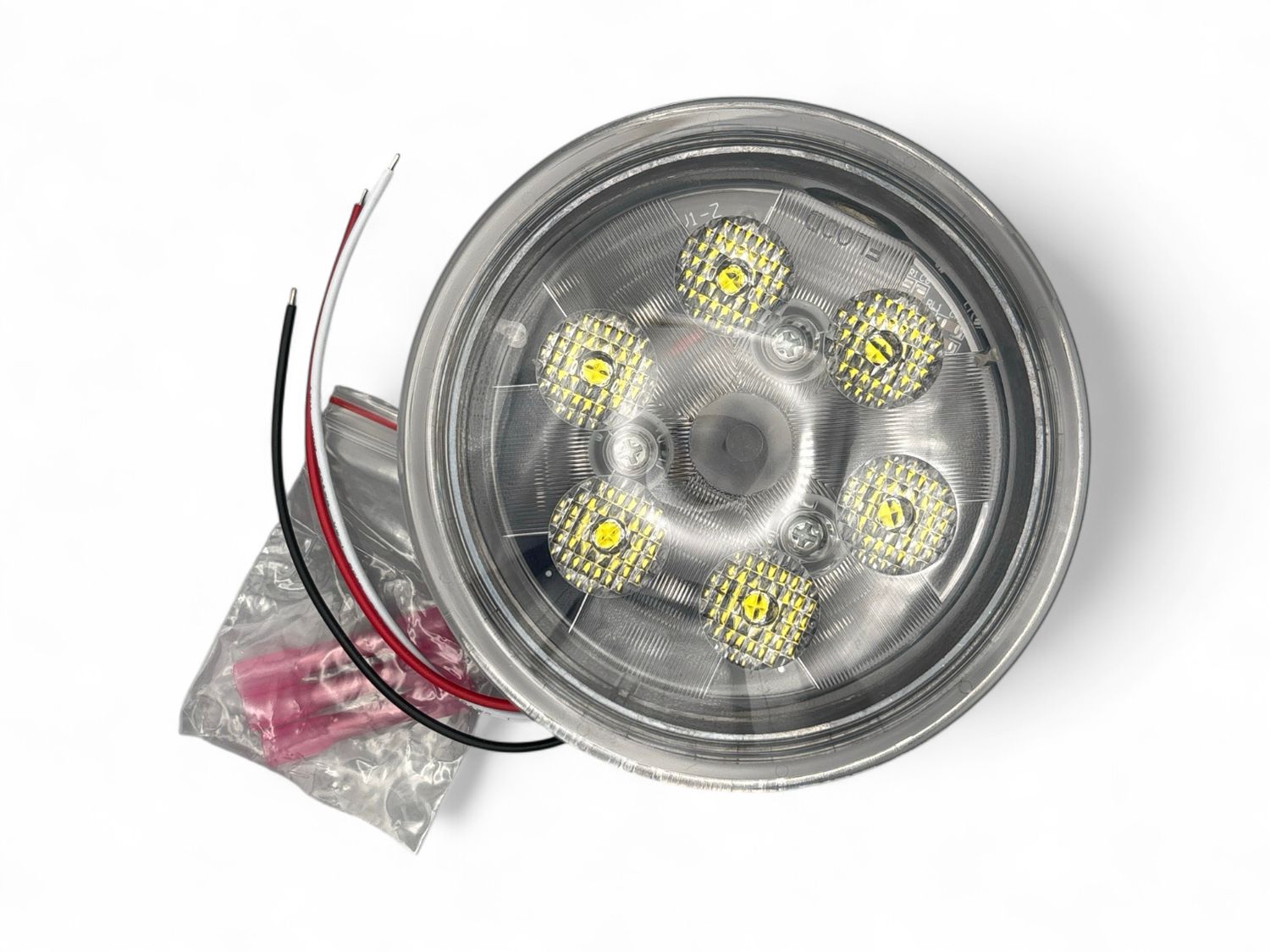 12 Volt LED Rear Combo Lamp, Red/White