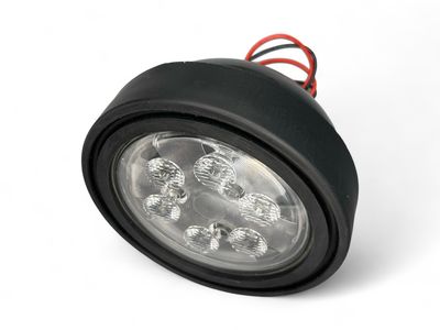 12-Volt LED Trapezoid Light Assembly W/ Rear Mounting Post