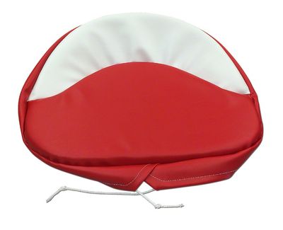 Red White Tie On Seat Covers