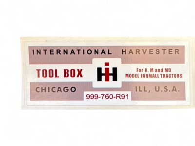Toolbox Decal