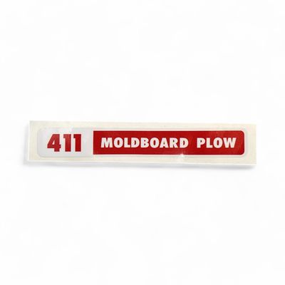 411 Moldboard Plow Decal
