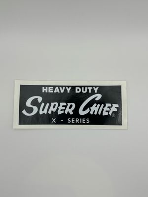 Heavy Duty Super Chief Decal
