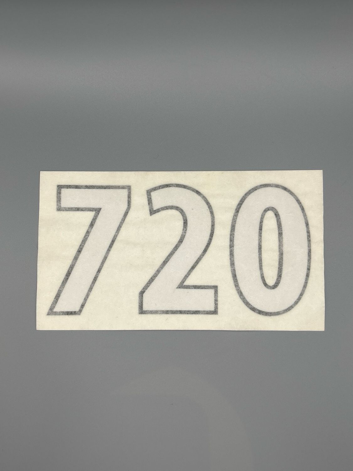 International 720 Plow Decal