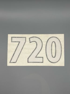 International 720 Plow Decal