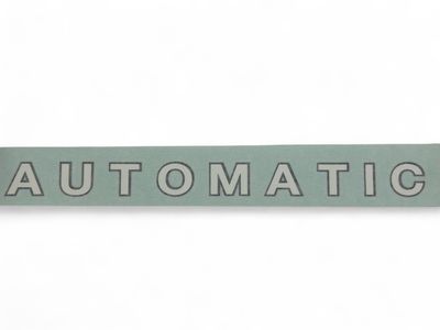 Plow Decal - AUTOMATIC