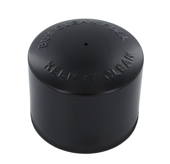 Fuel Cap, 2-1/2"  Height, Triple Baffle, Tall, Fits All Application