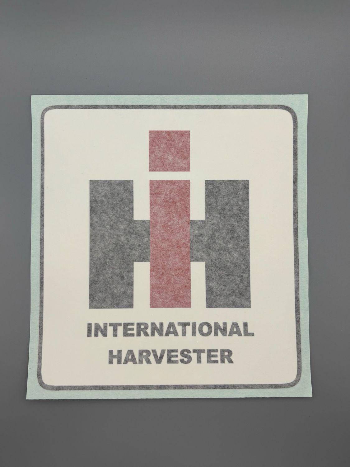 IH Decal-4.5" x 5" tall