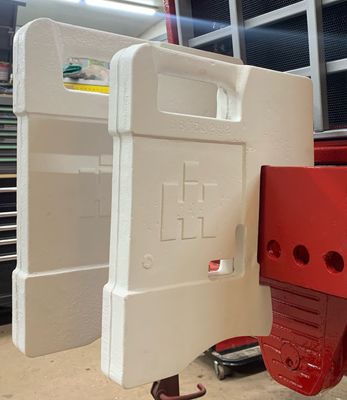 Fiberglass IH Front Suitcase Weight-Large