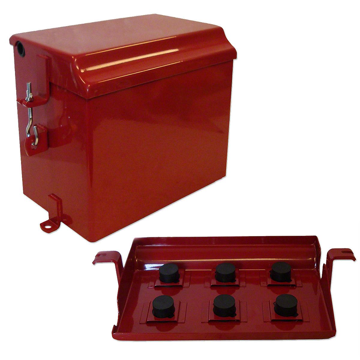Farmall M Battery Box, 51707D, (also fits early Super M with battery box under fuel tank)