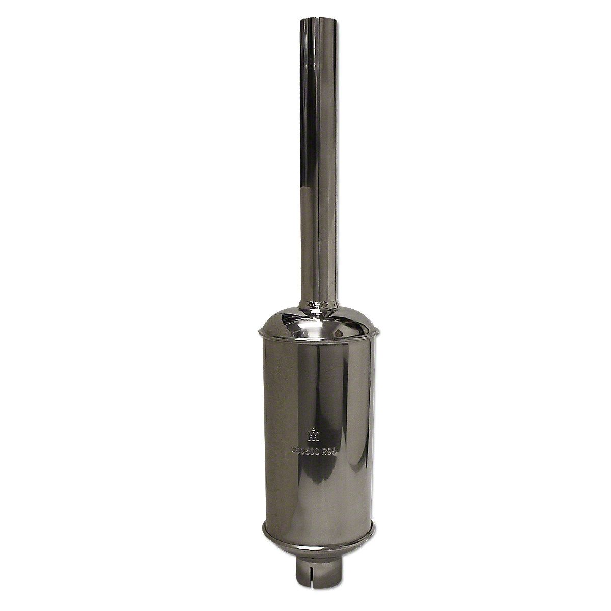 Show Quality Stainless Steel Muffler, Farmall H, Super H, 300, 350
