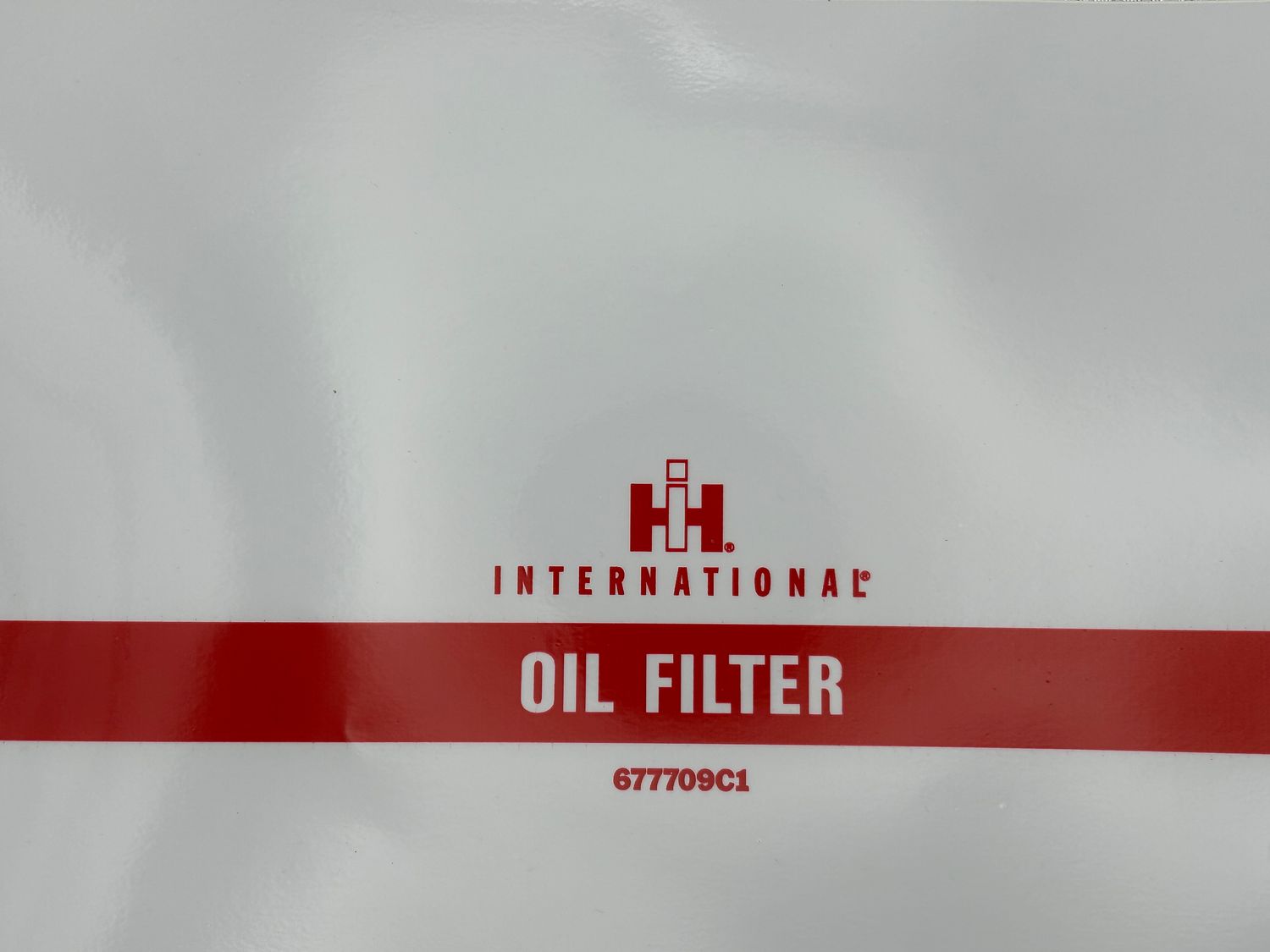 OIL Filter Wrap Red