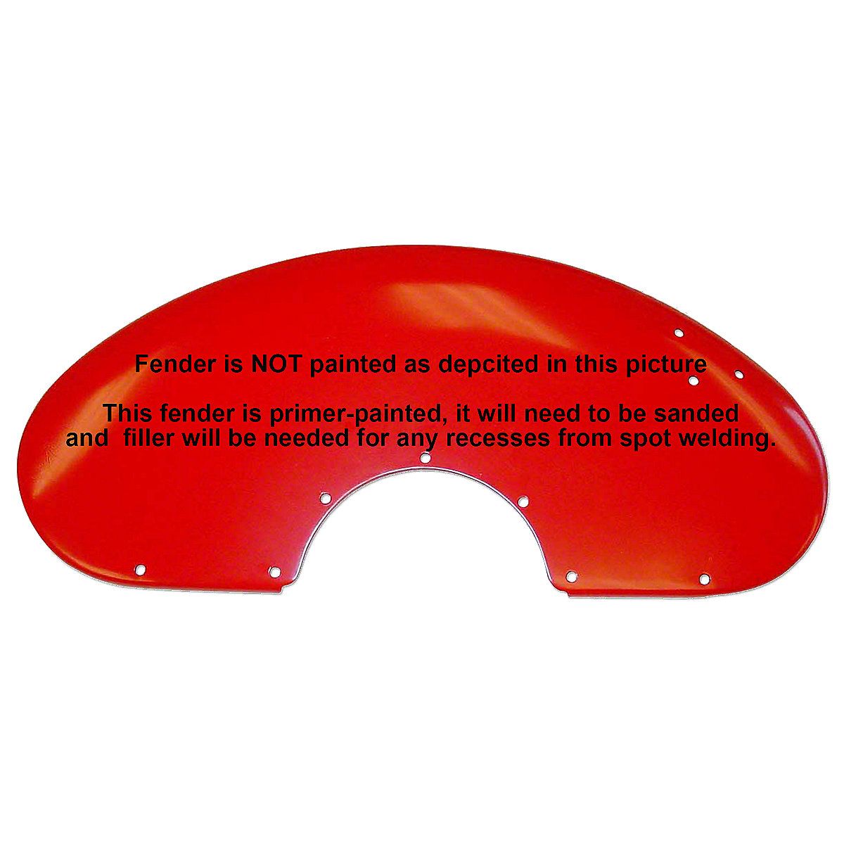 Right-Hand Fender for Super A,  Super AV, 100, 130, 140
