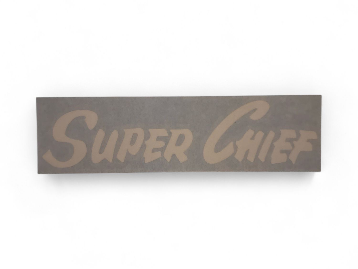 Super Chief Decal White