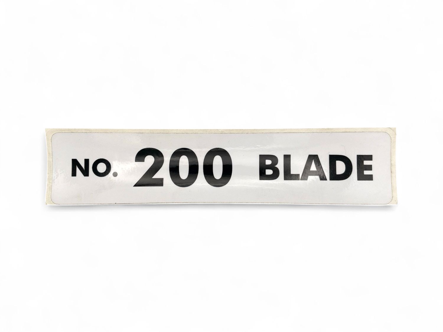 200 Blade Decal