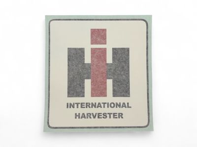IH Logo Decal-5 1/2" x 6" tall