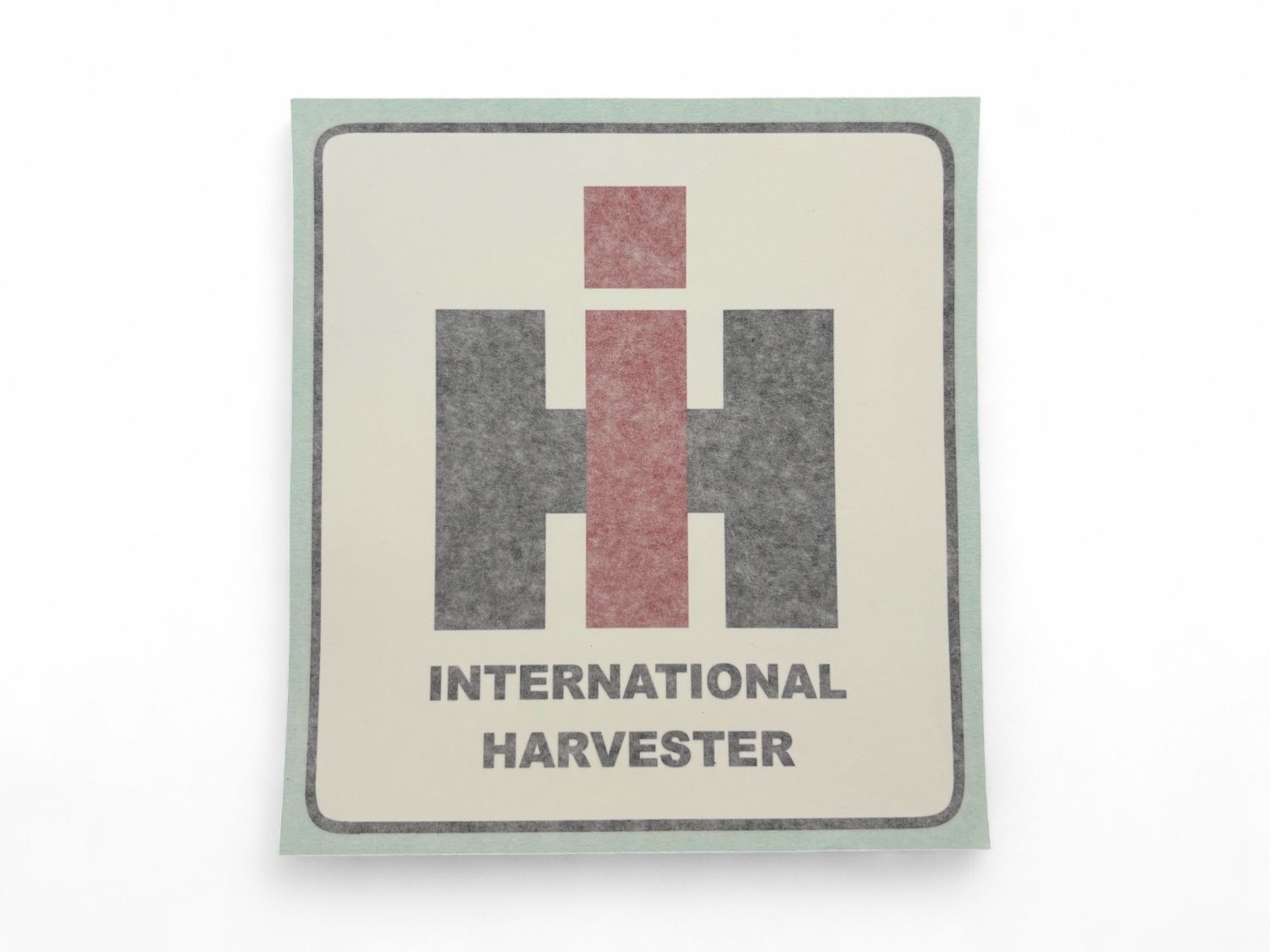 IH Logo Decal-5 1/2" x 6" tall