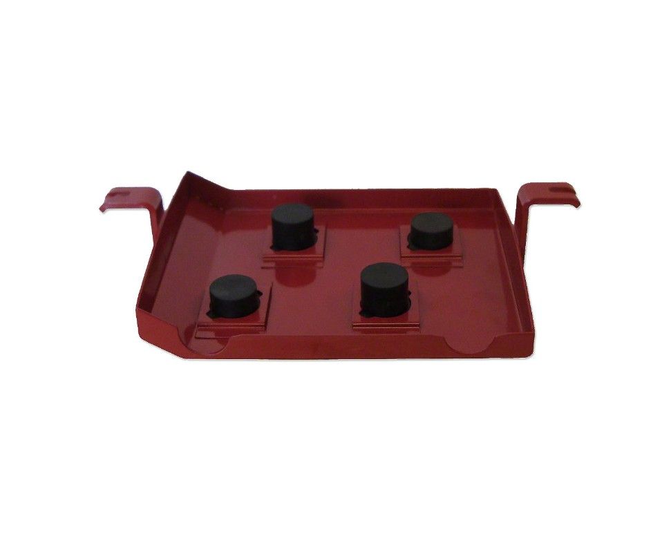 Lid only with Retainers &amp; Rubber Bushings  - fits H, Super H with battery box under fuel tank, O4, W4
