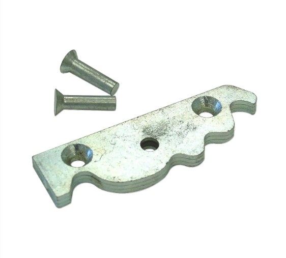 Range Cover Shift Cam Detent with Rivets, Fits IH 706, 806, 1206, 4100, 4156, 4166 - 380306R51