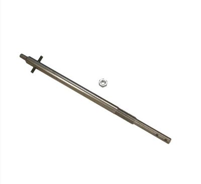 Upper Throttle Shaft with Nut - Fits IH 706, 756, 806, 826, 856, 1026, 1206, 1256   1456382683R11, 404238R11