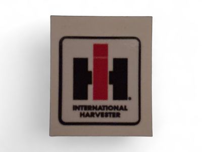IH Logo Decal 3/4 X 1" tall