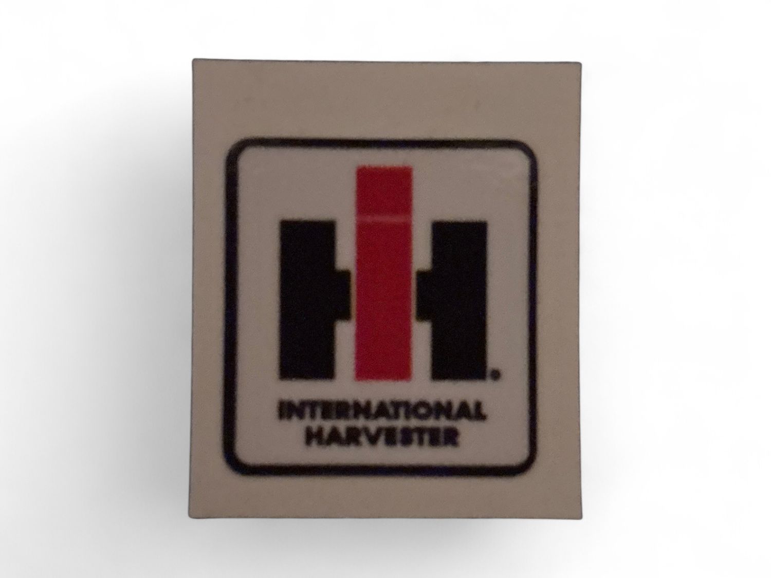 IH Logo Decal 3/4 X 1" tall
