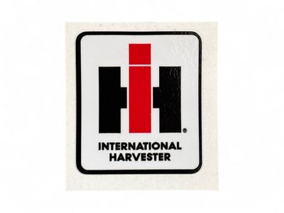 IH Loga Decal Shadow-2 '' x 2 1/4" tall