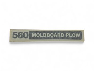 560 Moldboard Plow Decal