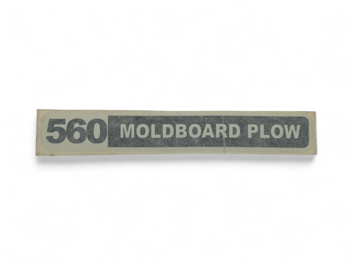 560 Moldboard Plow Decal