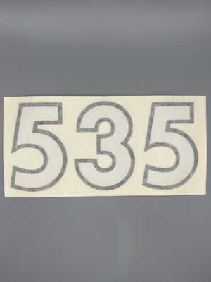 IH 535 Plow Decal