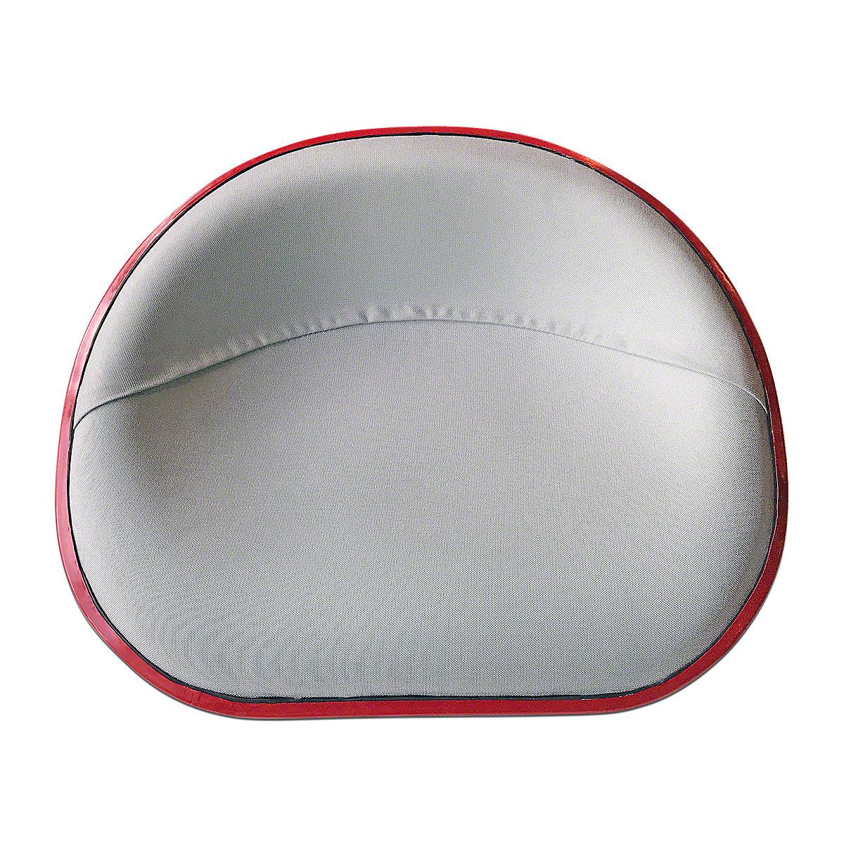 HM Pan Seat - 4-Bolt Mount Silver Canvas