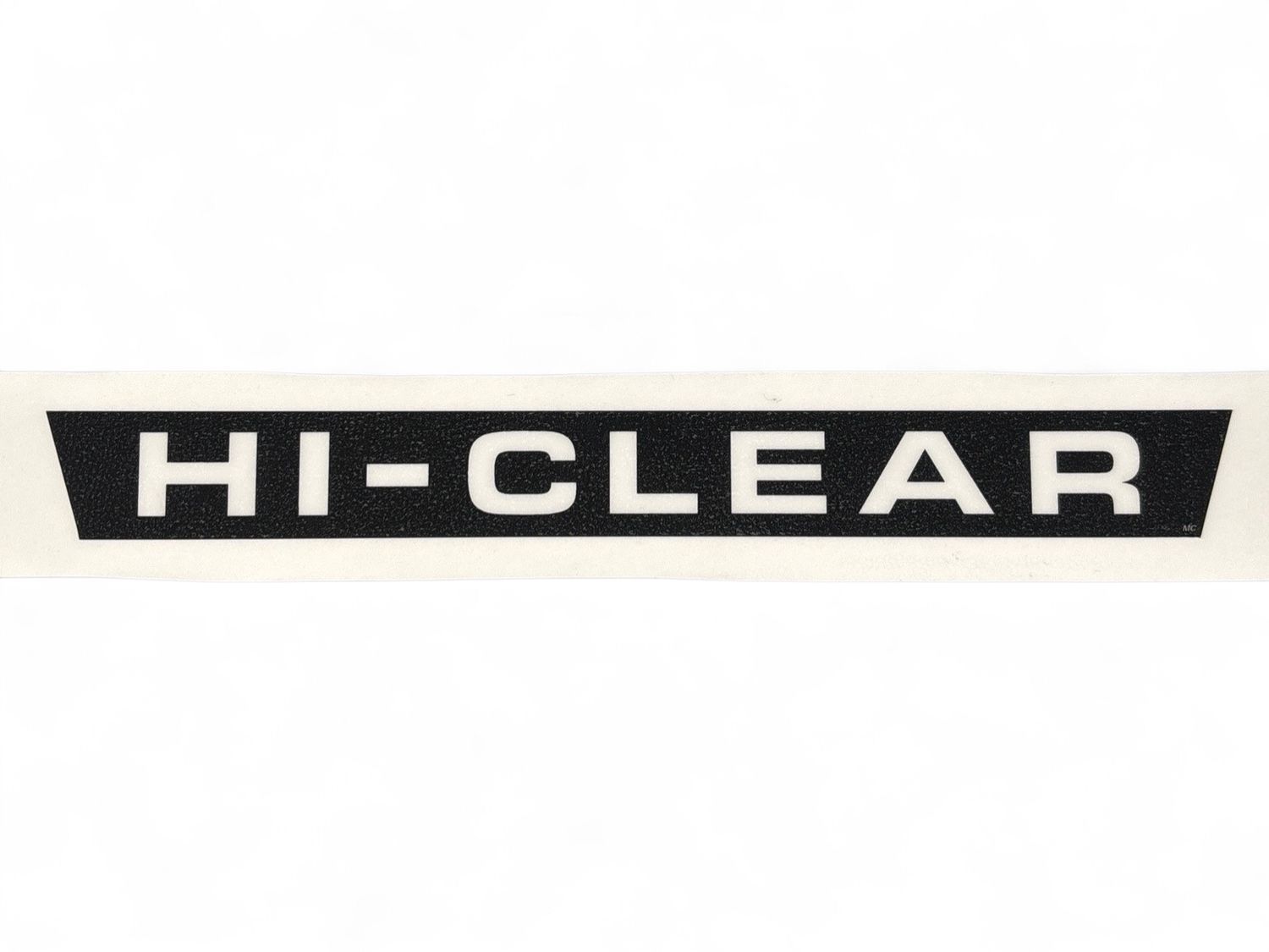 International HI-CLEAR Decal