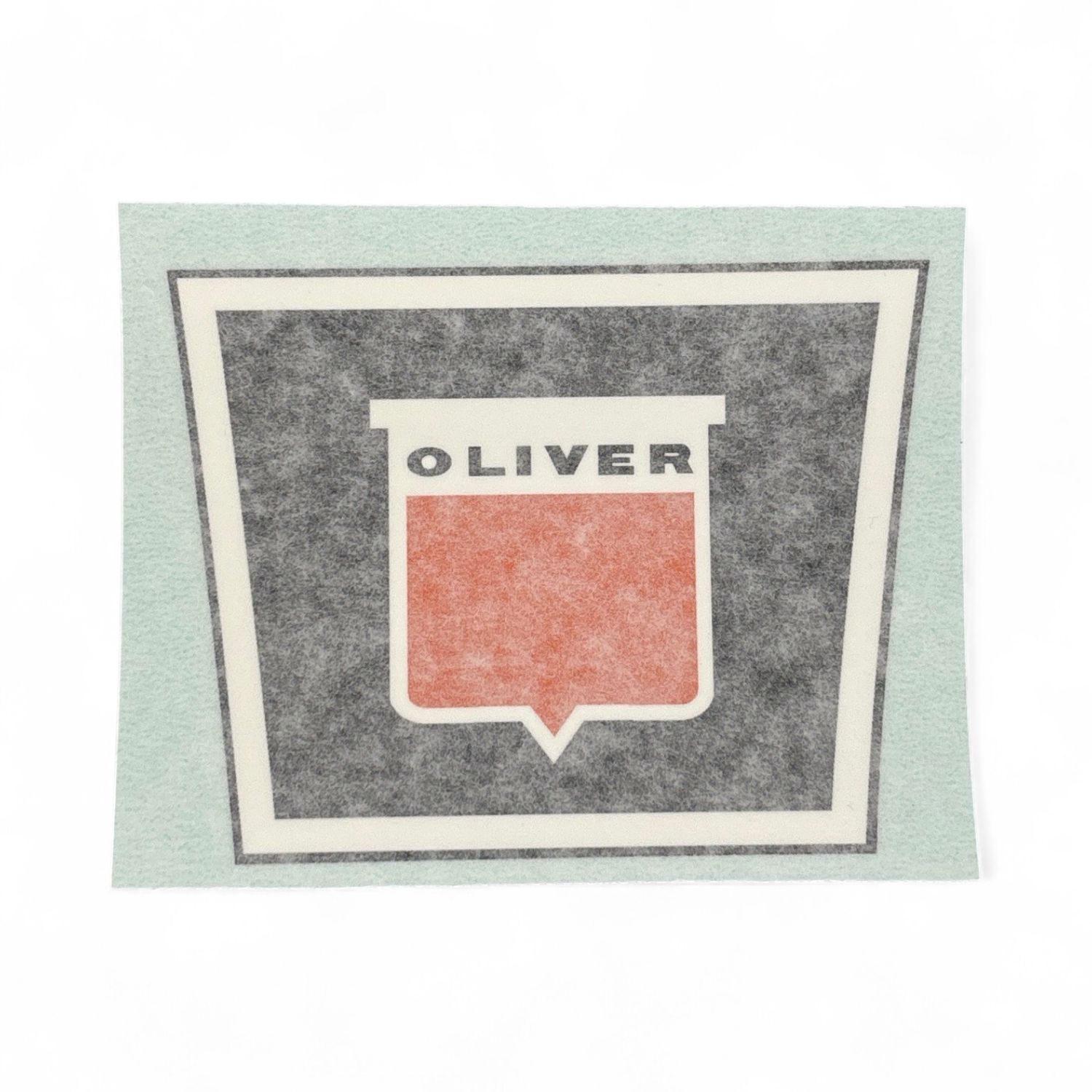 Oliver Shield Decal 4"