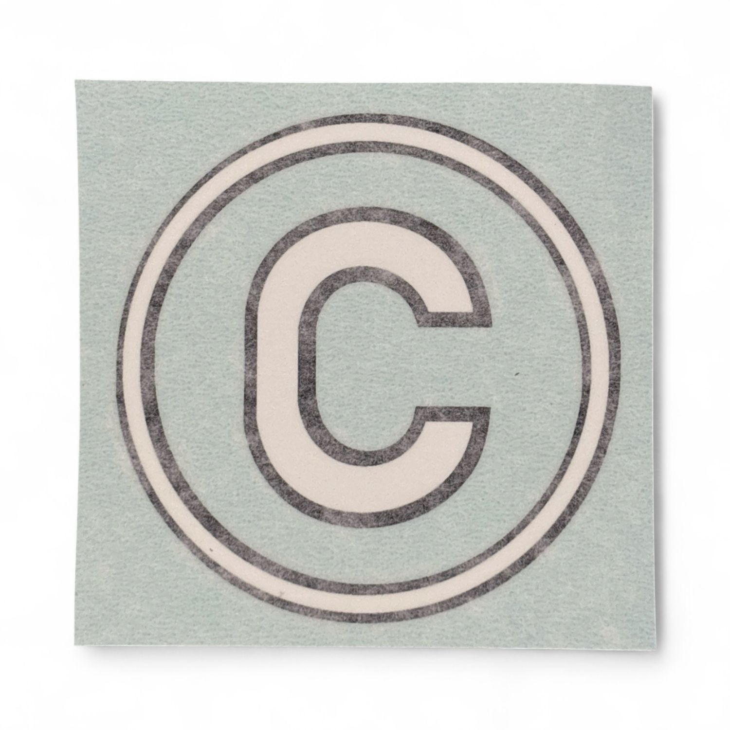 IH "C" in White Circle Decal