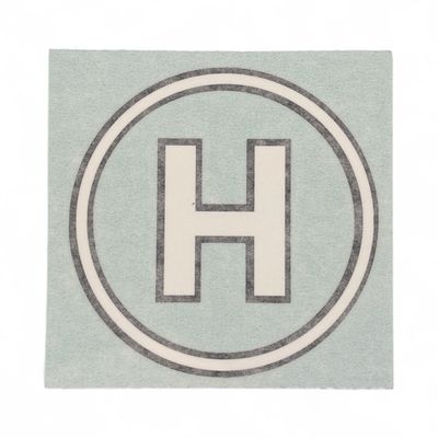 IH "H" in White Circle Decal
