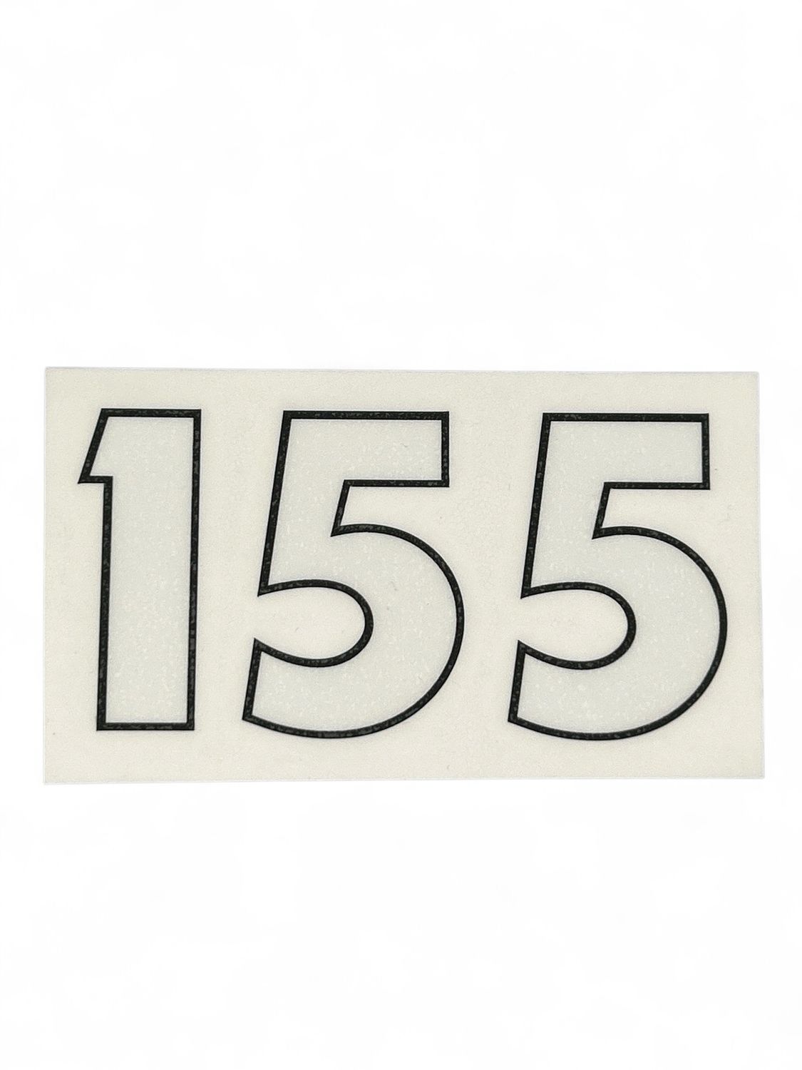155 Plow Decal