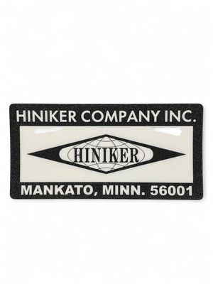 Hiniker Cab - Front Fender Decal