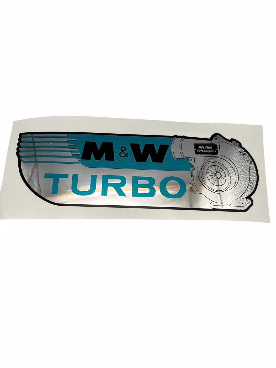 M &amp; W Turbo Decal