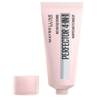 Maybelline Self Adjusting Universal Shades, Age Rewind Instant Perfector 4-In-1 Matte Makeup, 1 fl. oz. / 30mL
