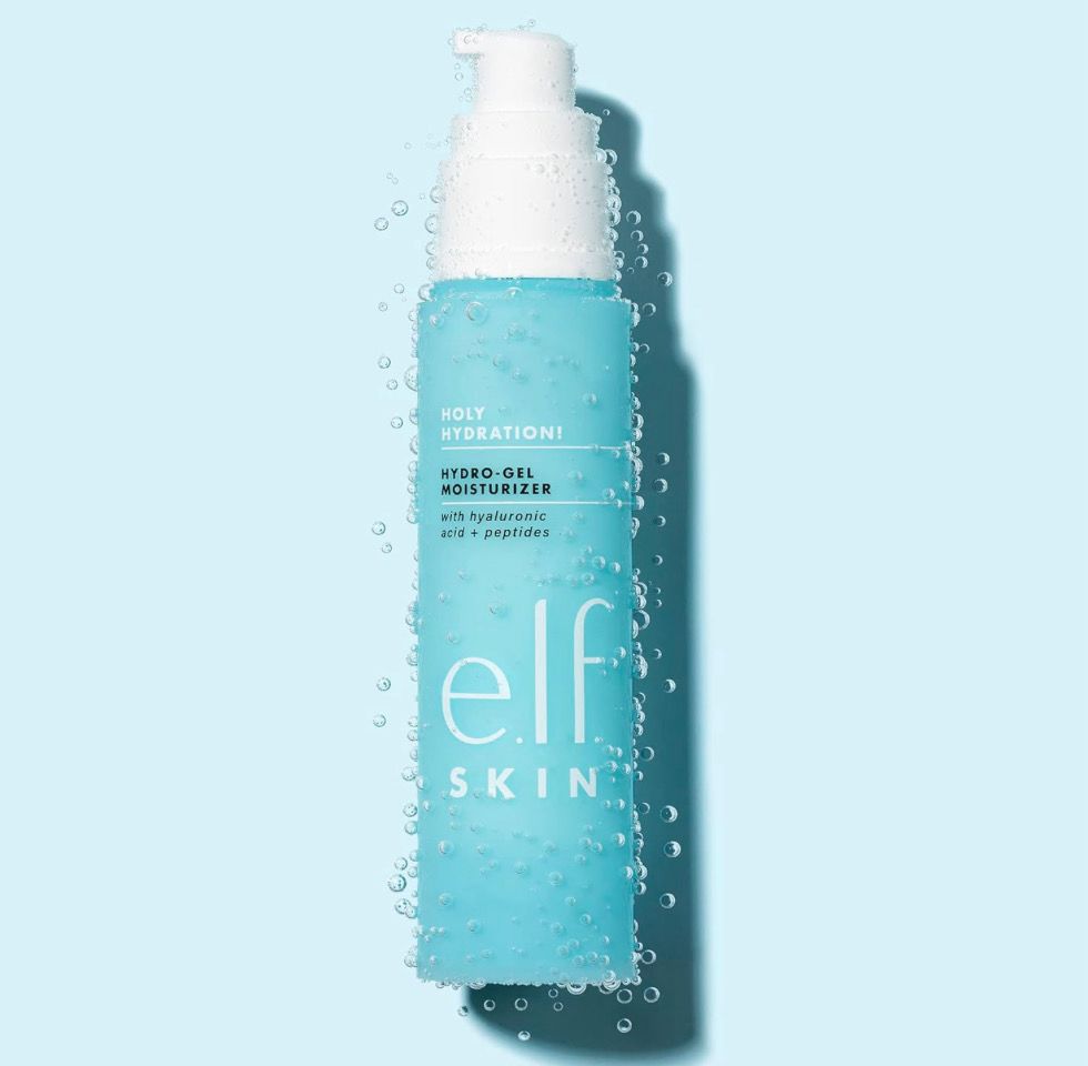 e.l.f. Holy Hydration! Hydro-Gel Moisturizer, Hydrates &amp; Moisturizes Skin for a Plumped Up Complexion, Lightweight &amp; Quick-Absorbing, White, 1.76 Oz / 50 mL