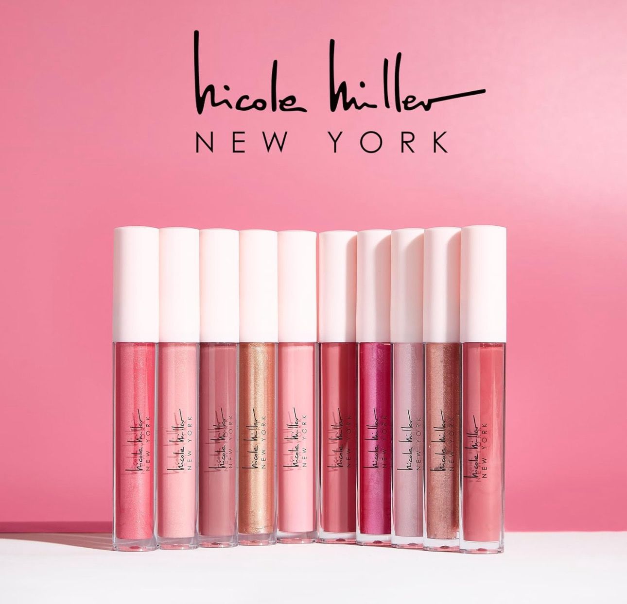 Nicole Miller Full-Size 3.5ml Each Multicolor Lip Gloss - Vibrant Shades for Alluring Beauty. Perfect Gift 🎁