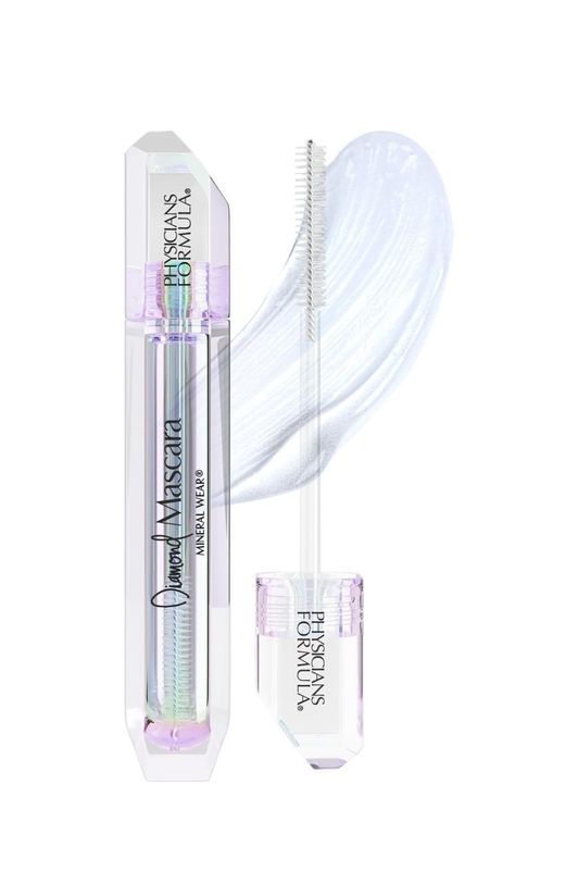 Physicians Formula Mineral Wear Diamond Mascara Lash &amp; Brow Diamond, Dermatologist Tested, Ophthalmologist Approved, Sensitive Eyes