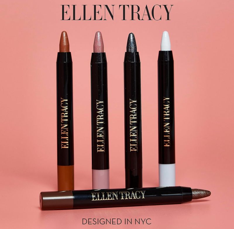 ELLEN TRACY Eyeshadow and Liner Stick Collection, Smudge Proof, Blendable, and Long Lasting| Enhance Your Eyes with Vibrant Colors and Precise Definition