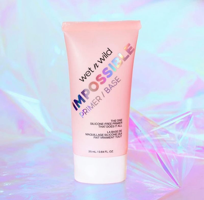 wet n wild Impossible Primer Stick, Enriched with Gooseberry &amp; Jeju Blossom for a Brightening Durable Makeup Base, Vegan &amp; Cruelty-Free-Clear 0.84 Fl Oz / 25 mL