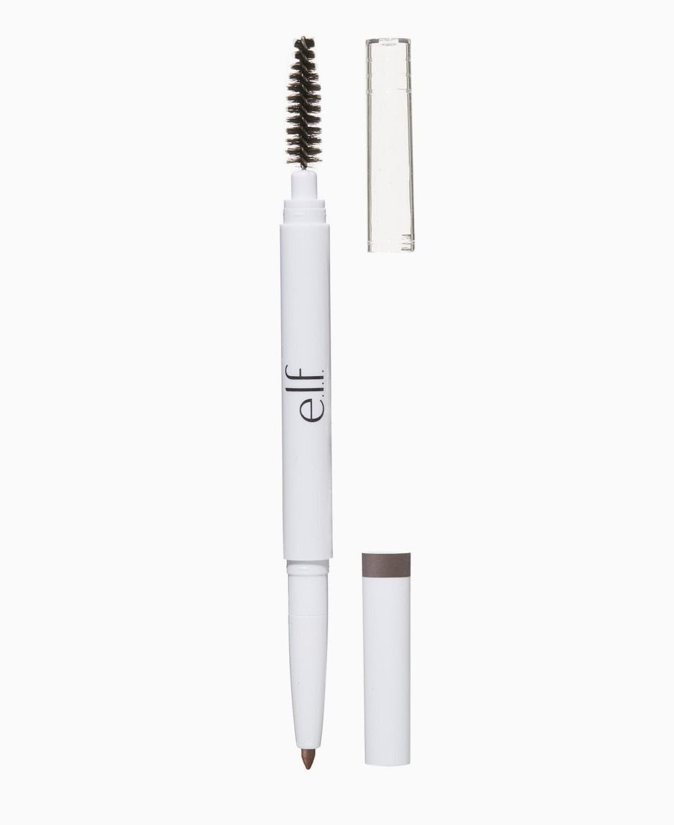 e.l.f., Instant Lift Brow Pencil, Dual-Sided, Precise, Fine Tip, Shapes, Defines, Fills Brows, Contours, Combs, Tames, Neutral Brown, 0.006 Oz